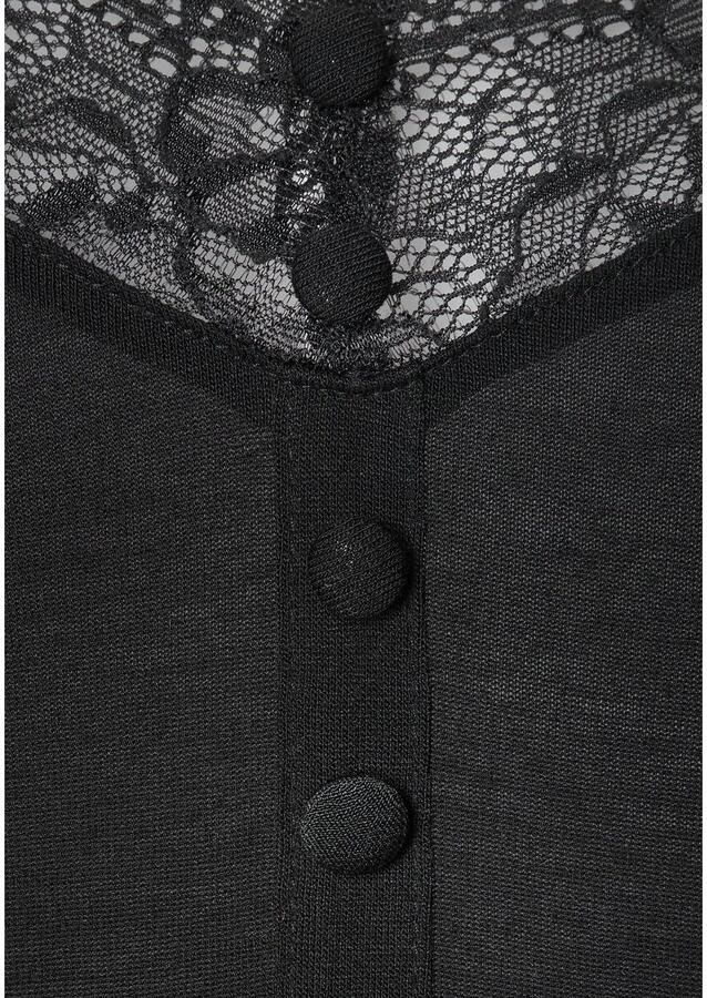 Lascana Shortama met kanten inzetten (2-delig 1 stuk) - Foto 2