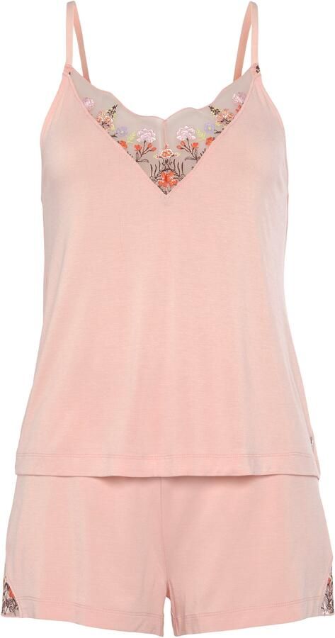 Lascana Shortama met mooie kantdetails (2-delig) - Foto 4