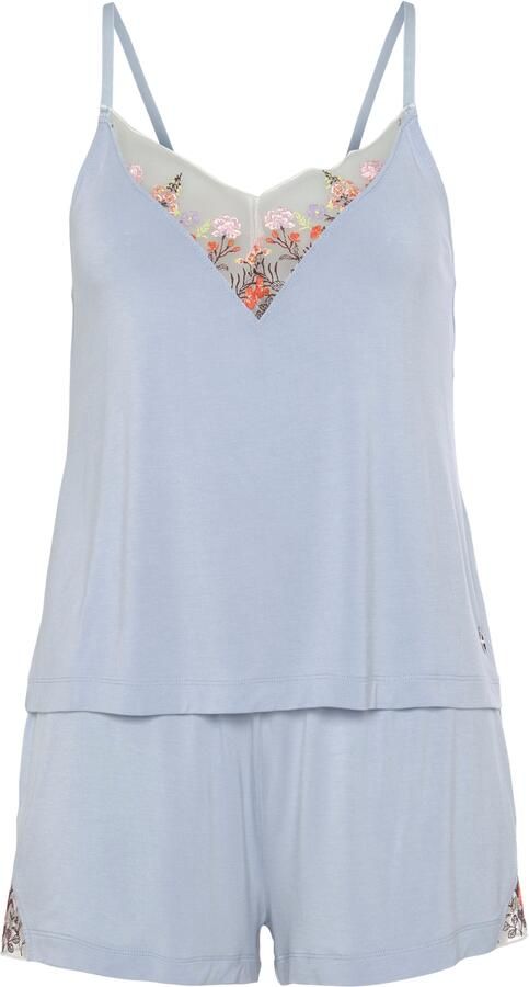 Lascana Shortama met mooie kantdetails (2-delig) - Foto 3