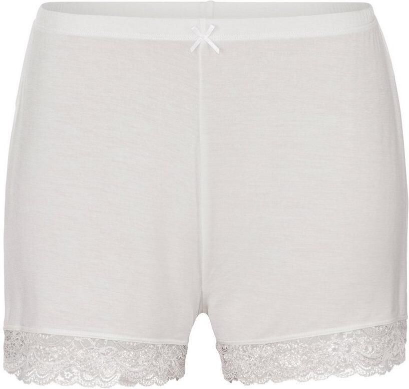 Lascana Shortama met mooie kantdetails (set 2-delig)