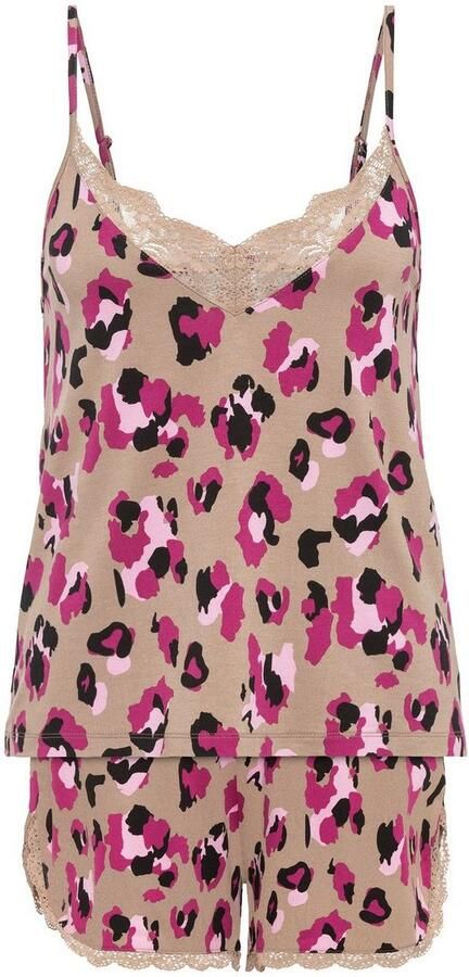 Lascana Shortama met mooie kantdetails (set 2-delig) - Foto 5