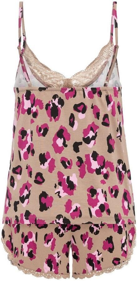 Lascana Shortama met mooie kantdetails (set 2-delig) - Foto 4