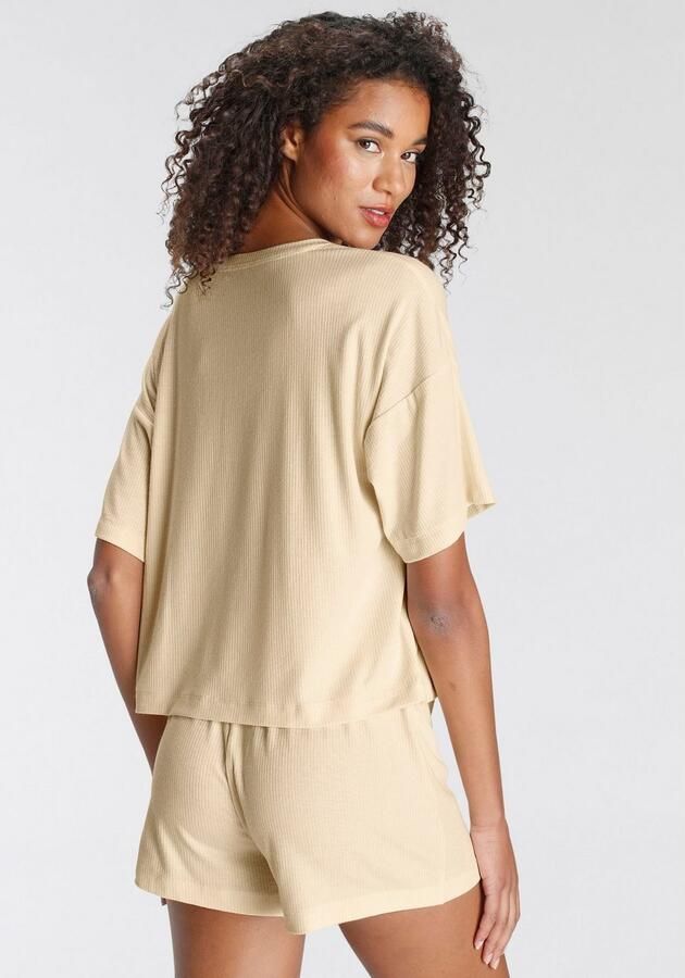 Lascana Shortama uit mooi ribmateriaal (set 2-delig) - Foto 2