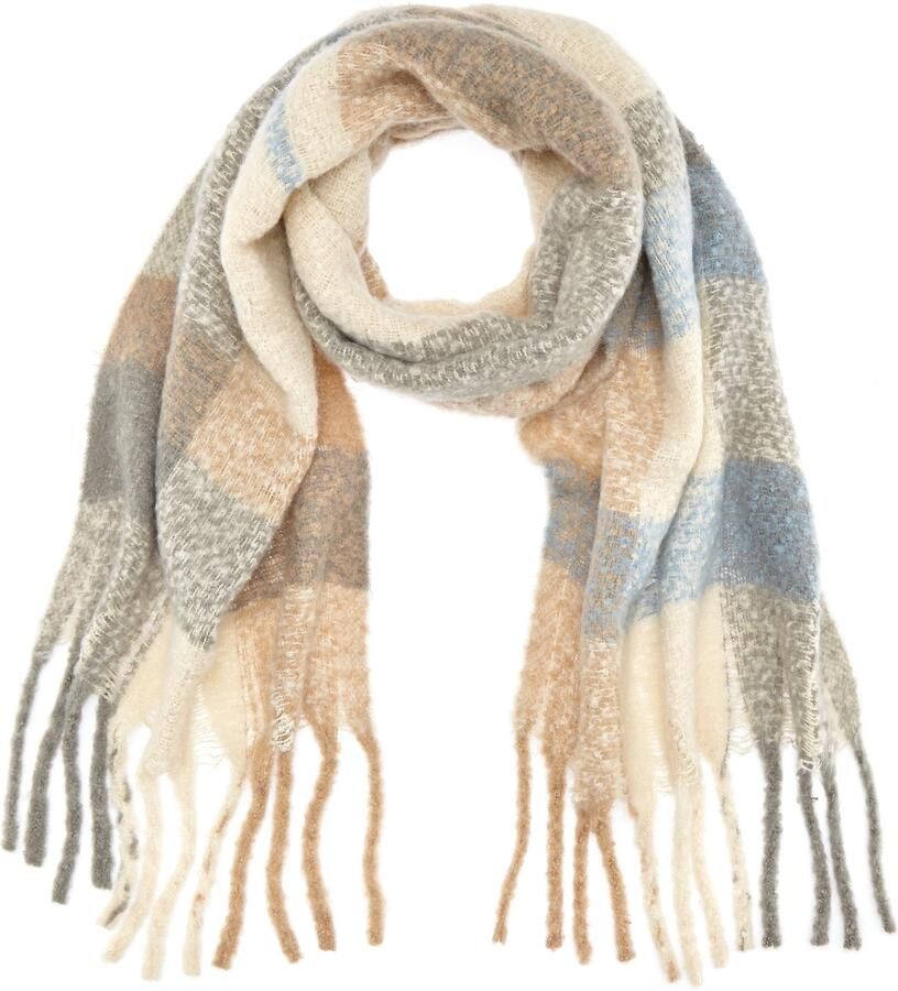 Lascana Sjaal Franje sjaal zachte winter sjaal dames sjaal mode sjaal xxl-sjaal - Foto 4