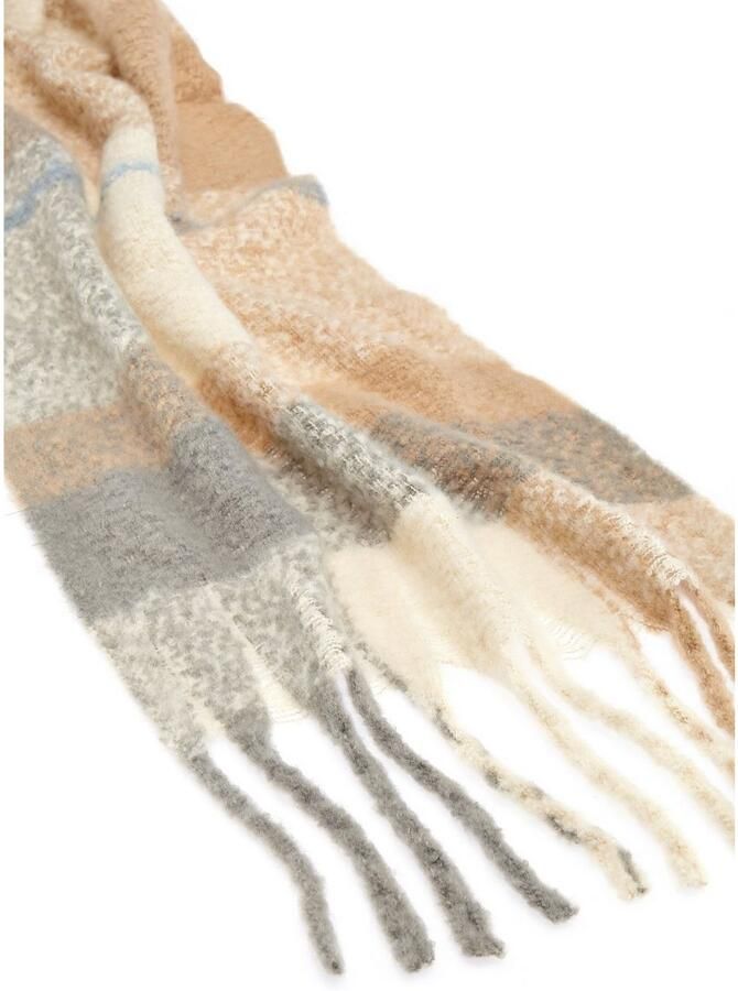 Lascana Sjaal Franje sjaal zachte winter sjaal dames sjaal mode sjaal xxl-sjaal