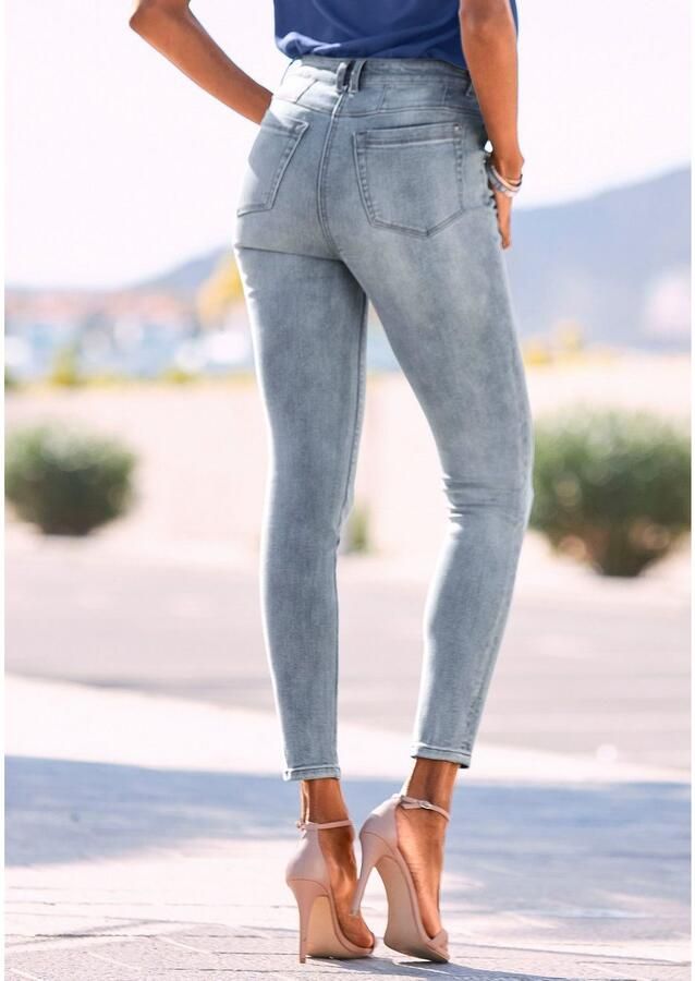 Lascana Skinny fit jeans met stretchpercentage figuuraccentuerend - Foto 2