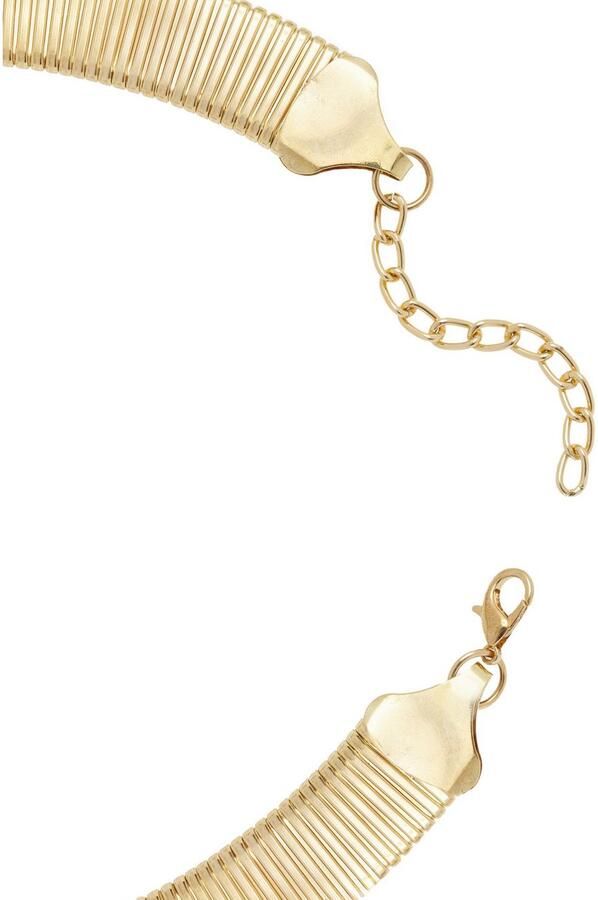 Lascana Slangenketting Chunky ketting Halsketting afgeronde chunky slangenketting