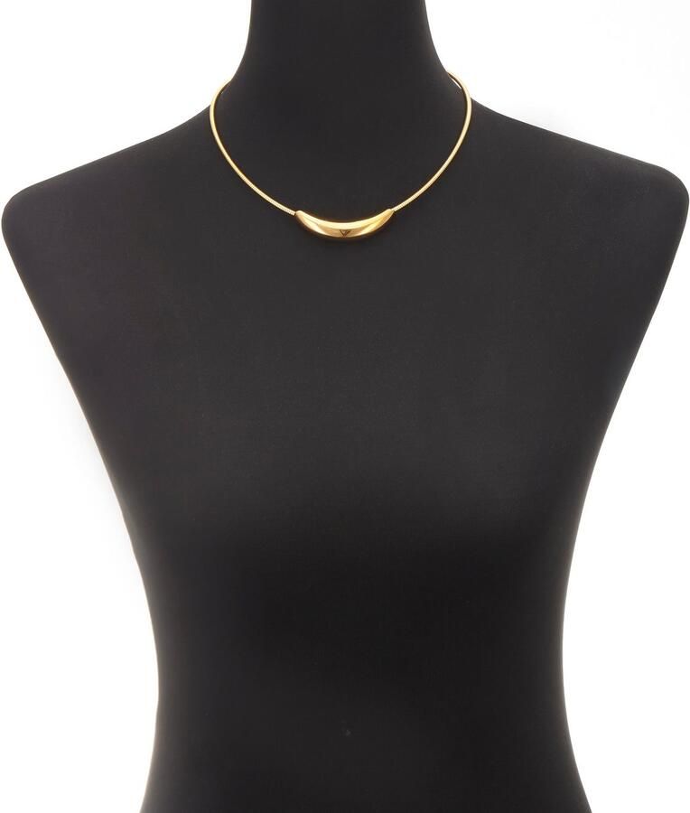 Lascana Slangenketting Halsketting met buisvormige hanger