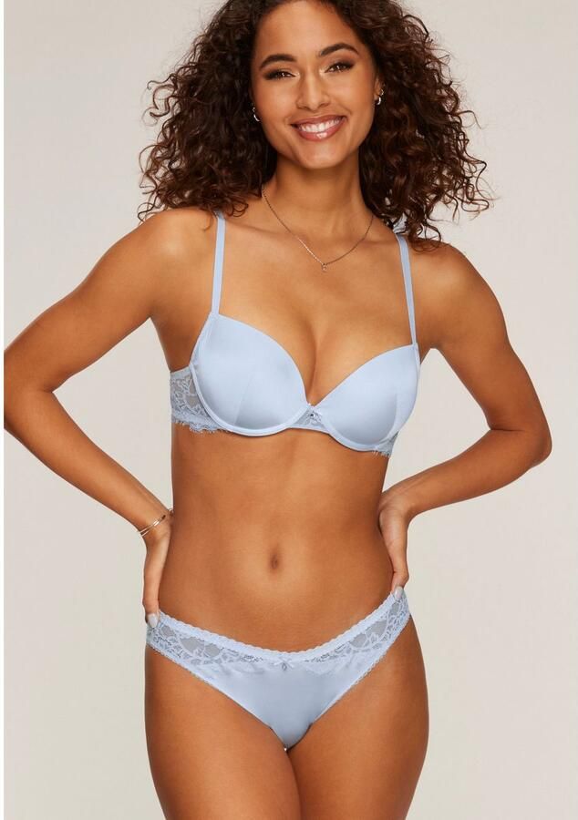 Lascana Slip Alana met hoog zijdegehalte en elegant kant - Foto 2