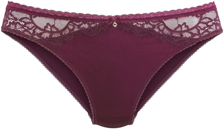 Lascana Slip Alana met hoog zijdegehalte en elegant kant - Foto 2