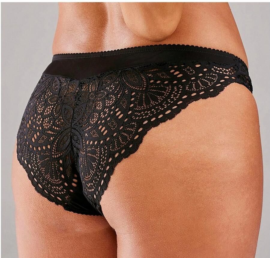 Lascana Slip Aurora met geweldige kant in bloemige look