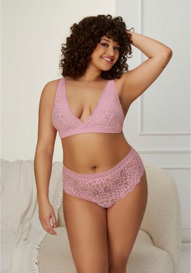 Lascana Slip Cara van subtiel transparante kant gedeeltelijk van gerecycled materiaal - Foto 2