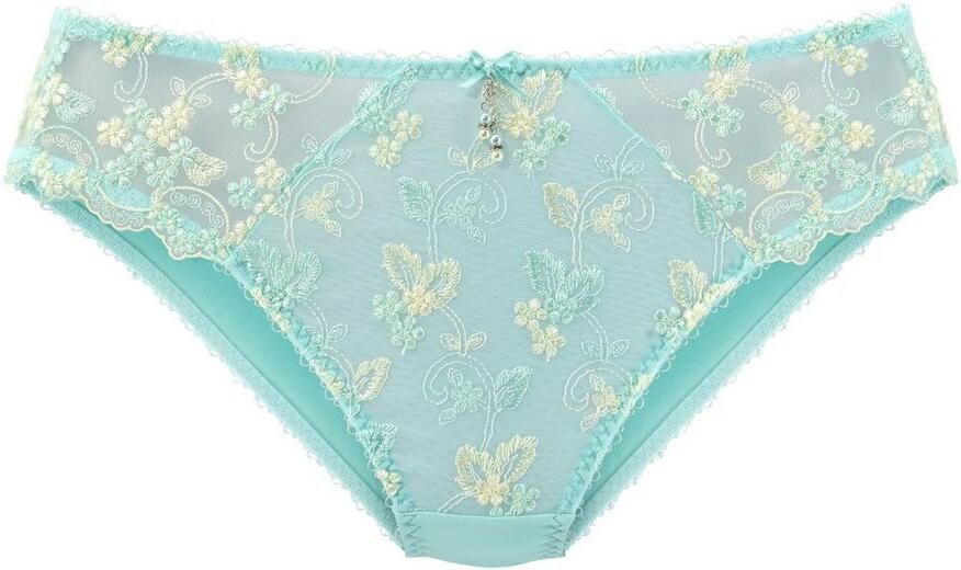 Lascana Slip Dessous met mooie bloemetjesborduurkant - Foto 3