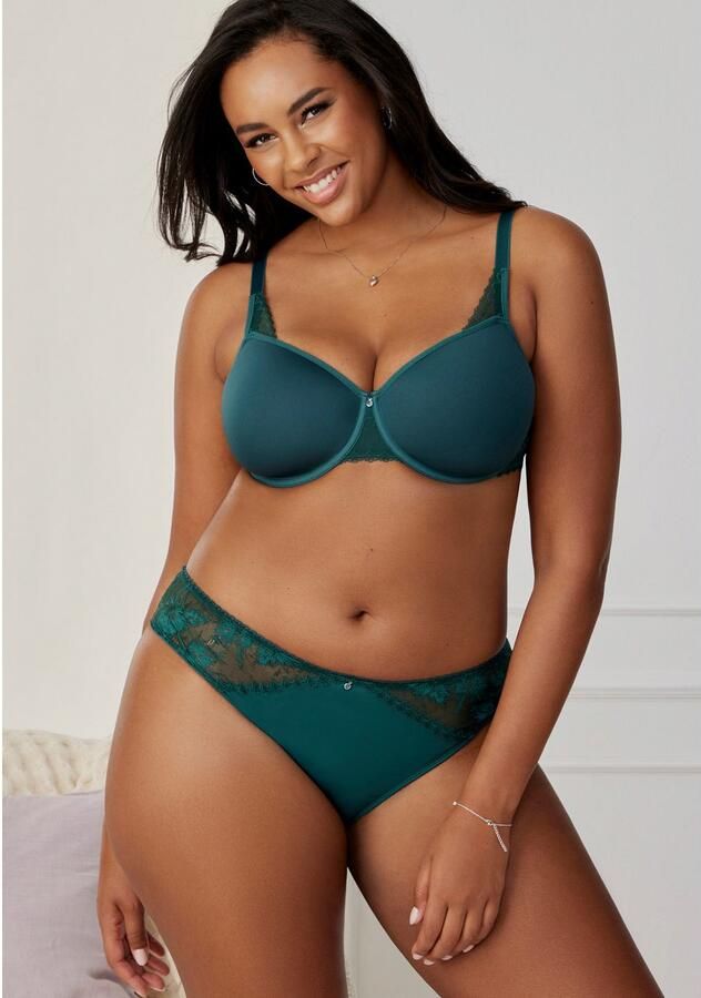 Lascana Slip met leuke kanten inzetten