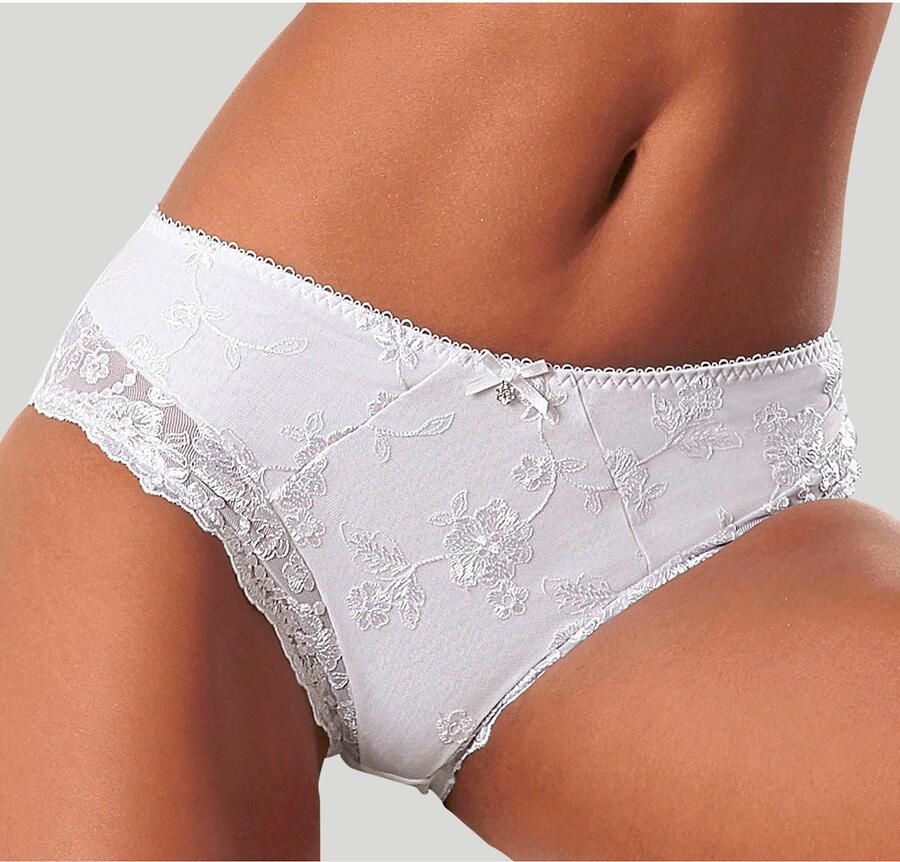 Lascana Slip WANDA in bedekkende belijning en van borduurkant - Foto 4