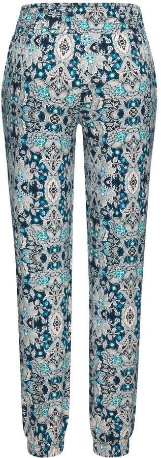 Lascana Strandbroek met etnische print en zakken zomerbroek jersey broek - Foto 3