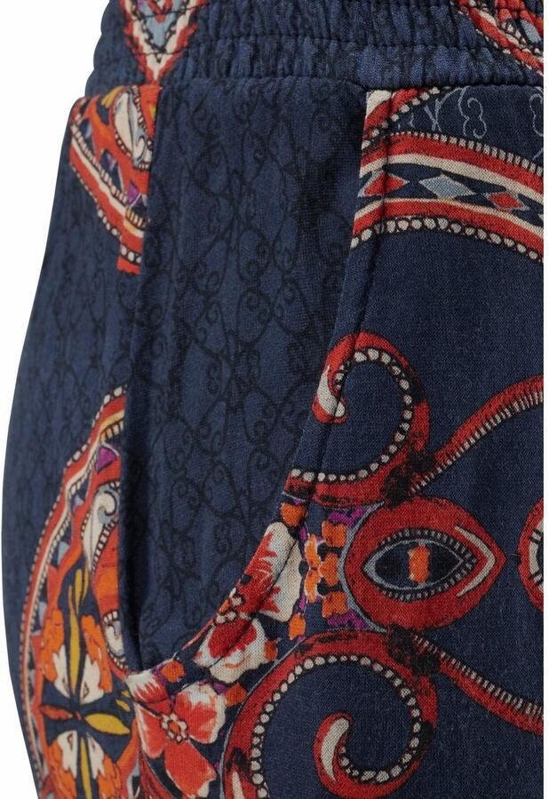 Lascana Strandbroek met paisley print en zakken lichtgewicht jersey broek elastisch - Foto 4
