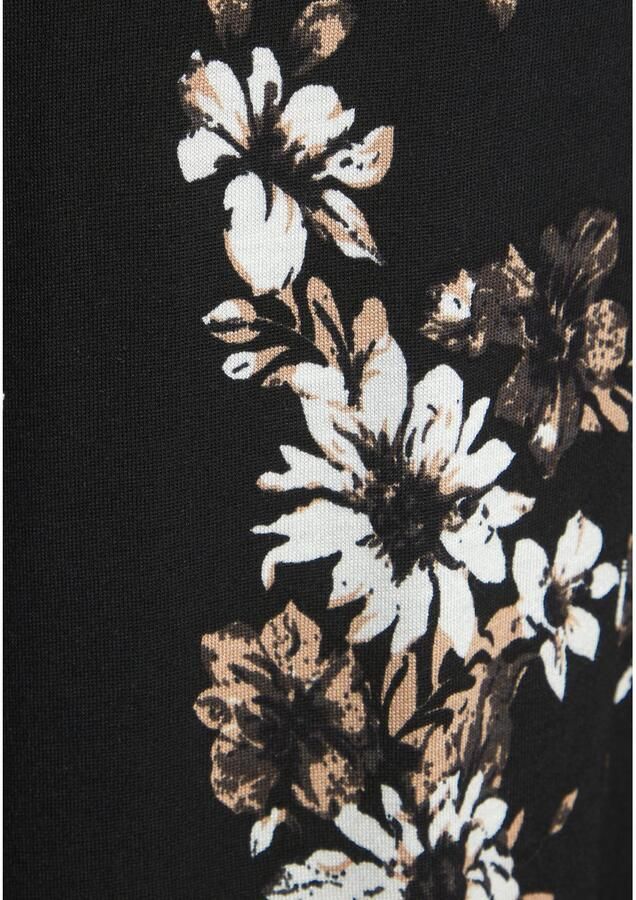 Lascana Strandbroek met subtiele bloemenprint soepelvallende jersey broek zomerbroek - Foto 4