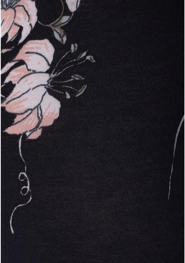 Lascana Strandbroek met zakken en sierknopen jersey broek elastisch - Foto 2