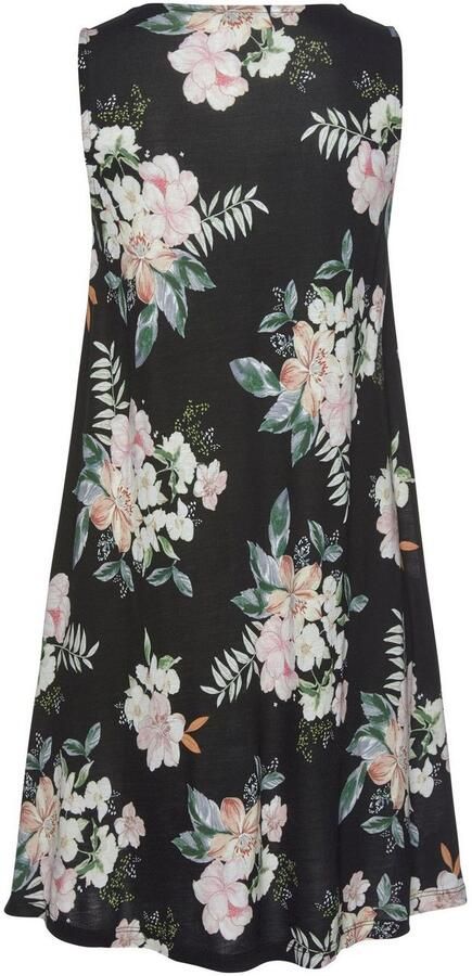 Lascana Strandjurk met bloemenprint mini jurk zomerjurk - Foto 3