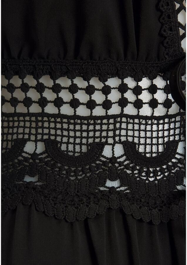 Lascana Strandjurk met kantinzetstukken kreukvrije kwaliteit - Foto 3