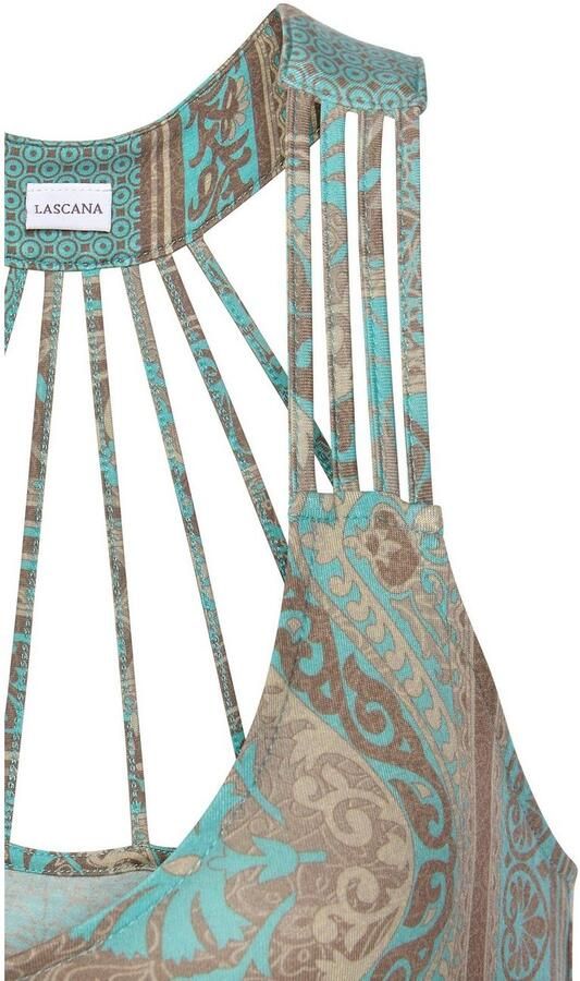 Lascana Strandjurk met prachtige rug zomerjurk met all-over print mini jurk - Foto 2