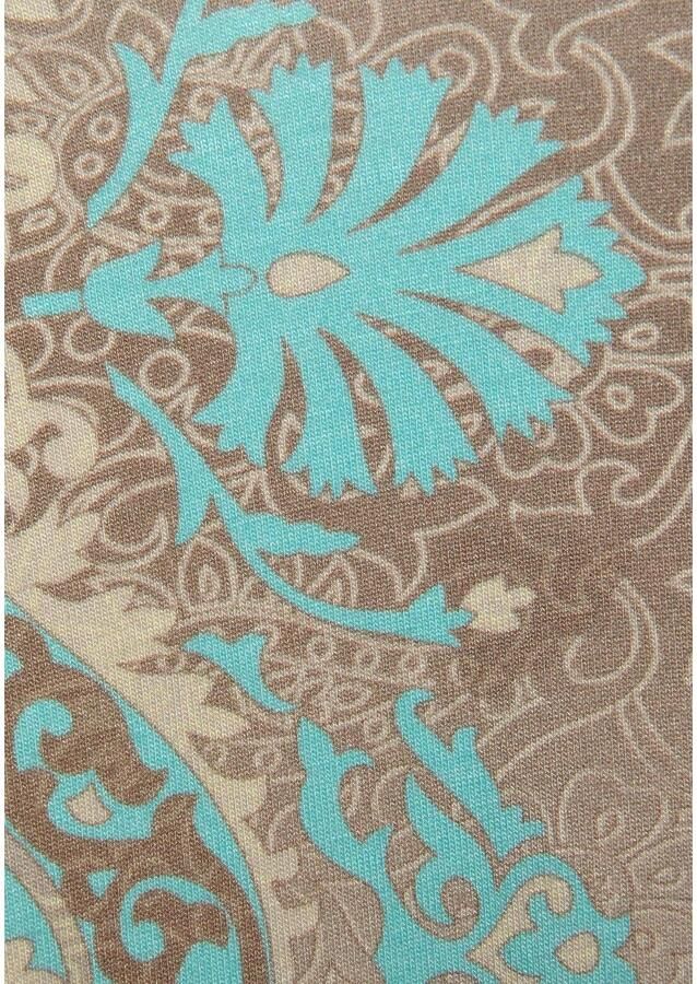 Lascana Strandjurk met prachtige rug zomerjurk met all-over print mini jurk