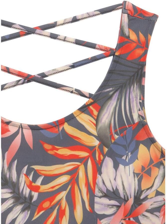 Lascana Strandjurk met sierbanden achter