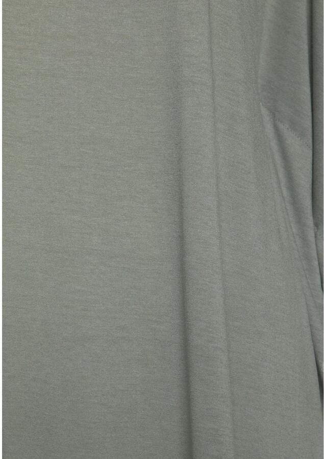 Lascana Strandshirt met sierbandje bovenaan de rug longshirt 3 4 mouwen off-the-shoulder - Foto 5