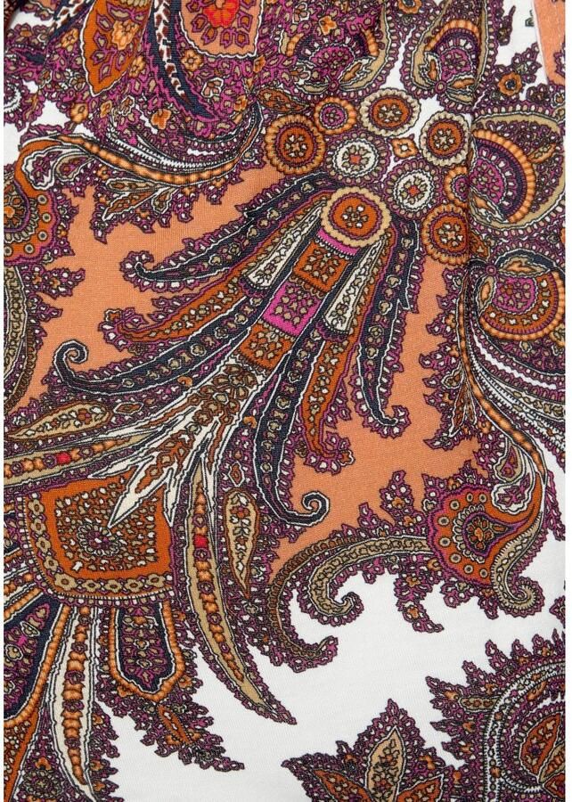 Lascana Strandshort met striklint en paisley print elastische tailleband korte broek - Foto 6