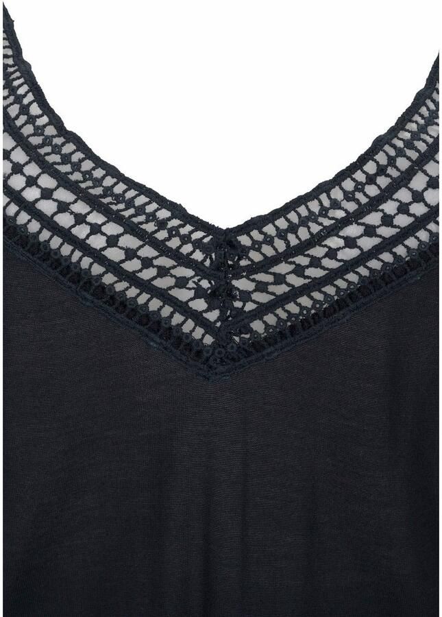 Lascana Strandtop met bandjes van haak kant zomers dames-top - Foto 2