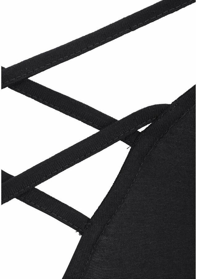 Lascana Strandtop met gekruiste bandjes op de rug losse spaghettitop - Foto 2