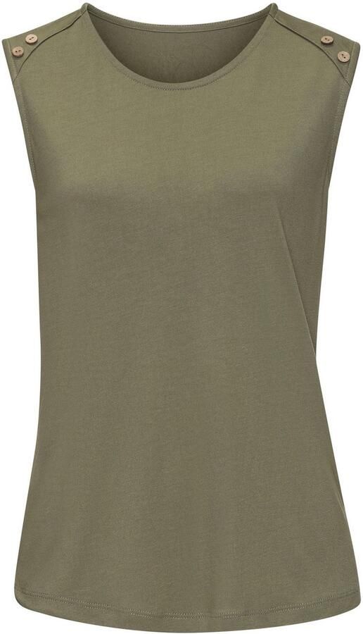 Lascana Strandtop met sierknopen zomertop basic - Foto 6