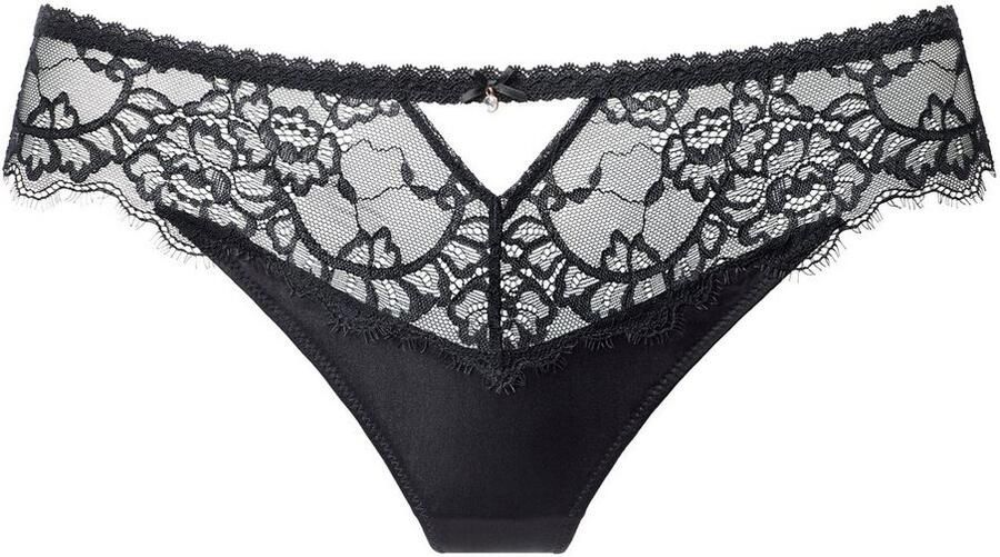 Lascana String Alana met hoog zijdegehalte en elegant kant - Foto 5