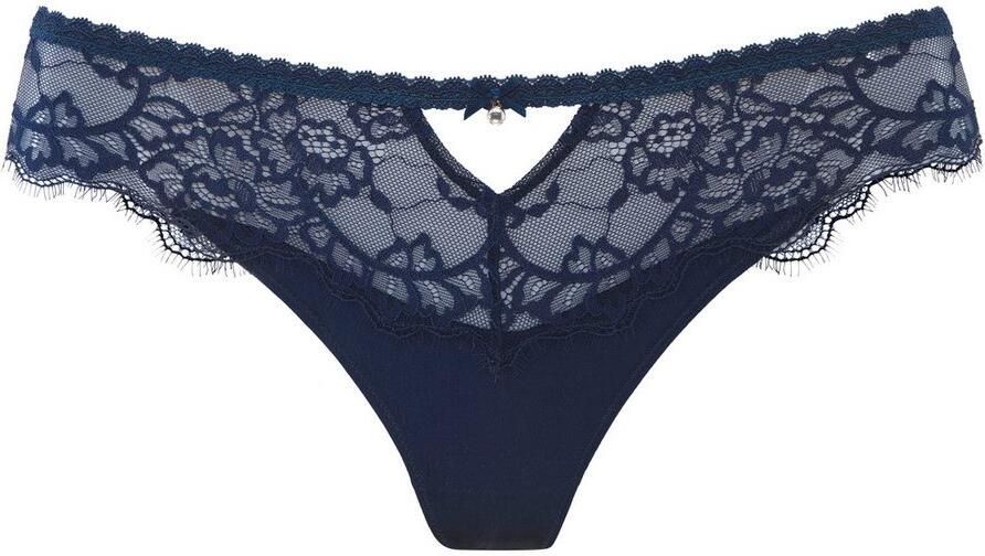 Lascana String Alana met hoog zijdegehalte en elegant kant - Foto 3