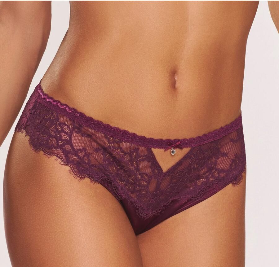 Lascana String Alana met hoog zijdegehalte en elegant kant - Foto 3