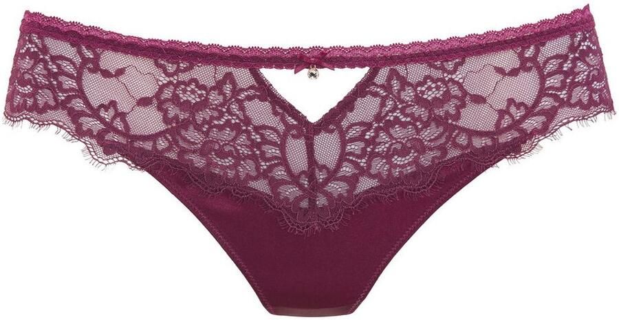 Lascana String Alana met hoog zijdegehalte en elegant kant - Foto 2