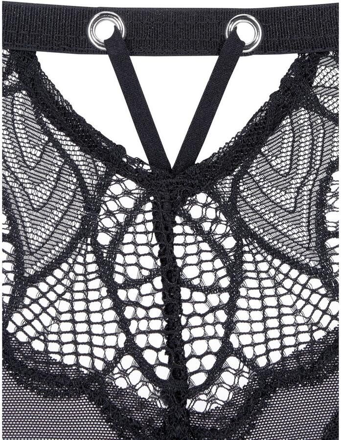 Lascana String ALICIA met mooie band van fijn kant - Foto 3