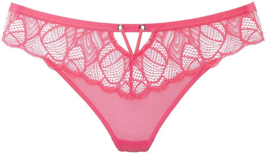 Lascana String ALICIA met mooie band van fijn kant - Foto 3