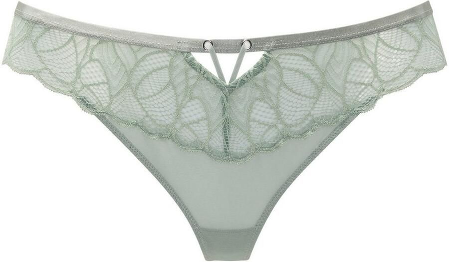 Lascana String ALICIA met mooie band van fijn kant - Foto 2
