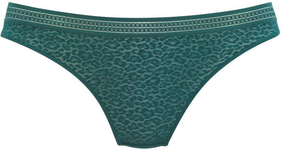 Lascana String Freya van kant in leoprint met modieuze band sexy lingerie - Foto 2