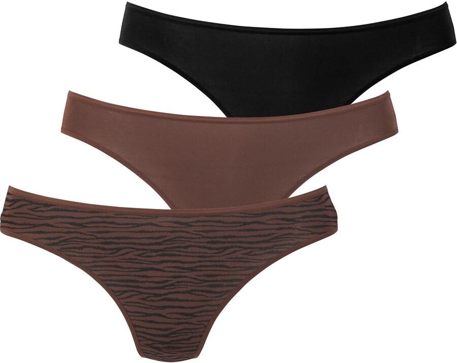 Lascana String Hoogwaardige modalkwaliteit (Set van 3) - Foto 5