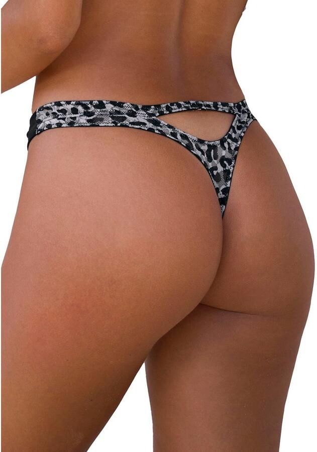 Lascana String in opwindende luipaard-look - Foto 3
