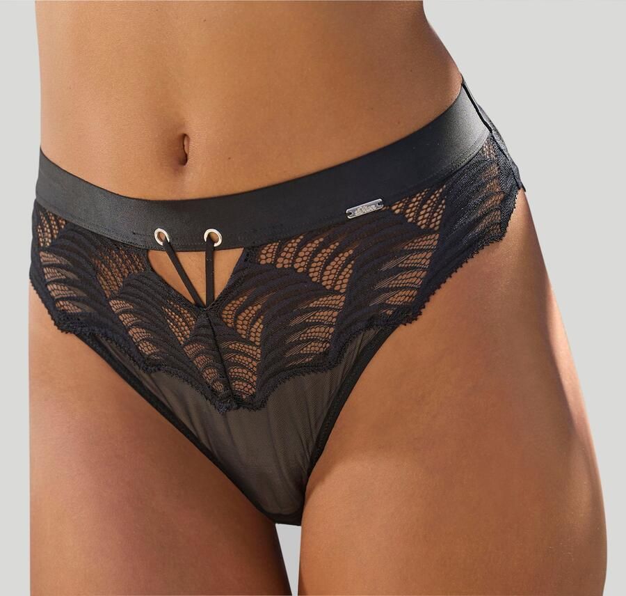 Lascana String Marla van kant met modieuze bandlook - Foto 5