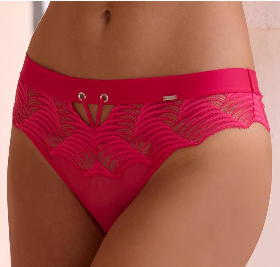 Lascana String Marla van kant met modieuze bandlook - Foto 4