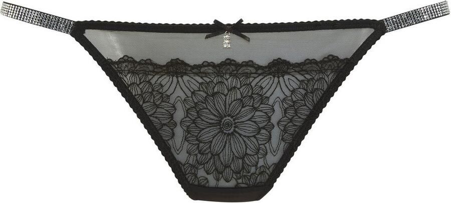 Lascana String met elegante strassbanden sexy lingerie spannend ondergoed - Foto 3