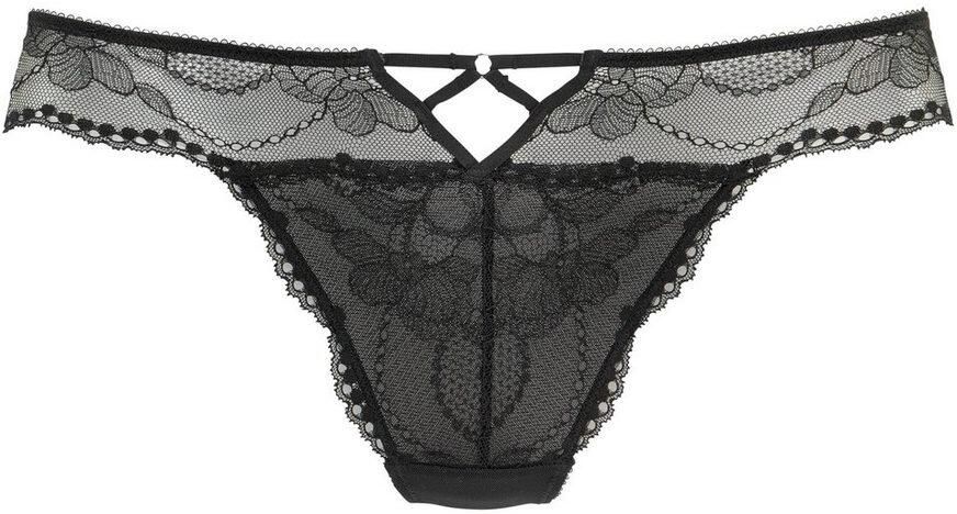 Lascana String met extravagant decoratief detail van bloemige kant en fijn mesh - Foto 3