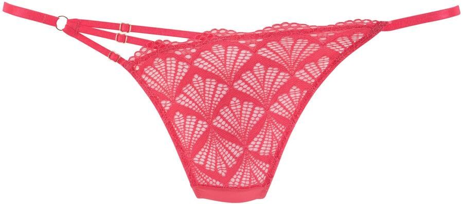 Lascana String Sienna met grafische kant - Foto 2