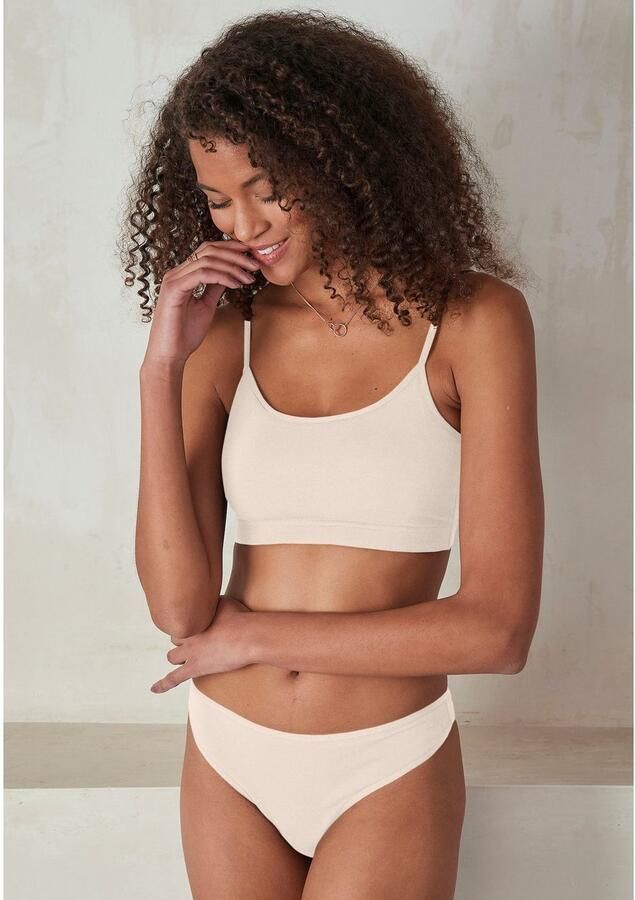 Lascana String van elastisch katoen (4 stuks Set van 4) - Foto 2