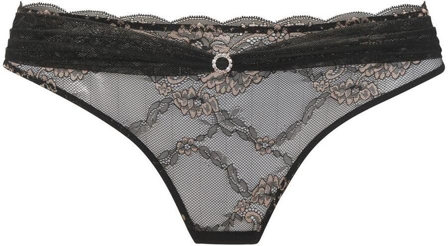 Lascana String van extravagante kant in transparante optiek sexy lingerie - Foto 6